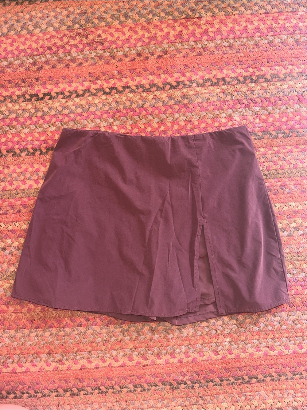 SENITA BROWN ATHLETIC MINI SKIRT SKORT